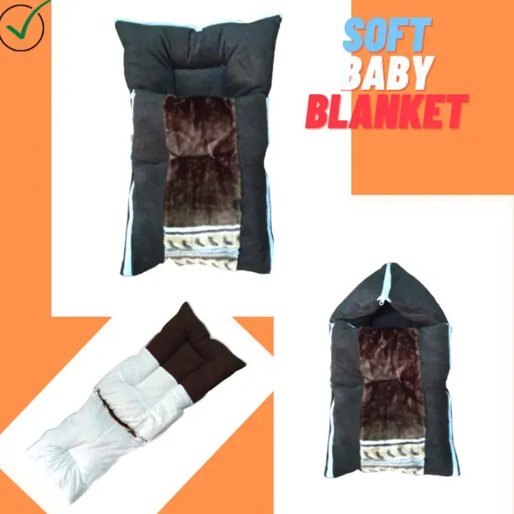 Baby Sleeping Bag, Blanket Soft Set, Kambal Set, Multicolor