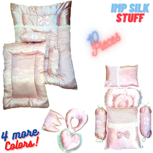 Baby Sleeping Bag 10 Pieces Set - Silk Stuff - Multicolors