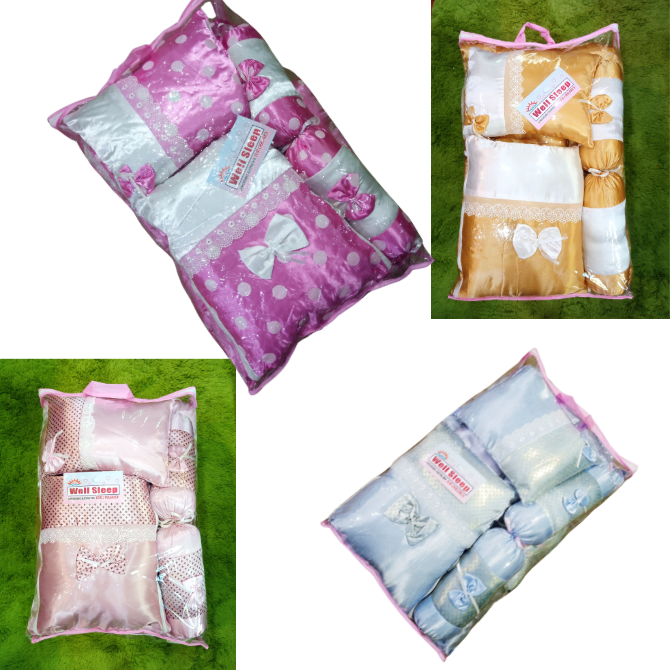 Baby Sleeping Bag 10 Pieces Set - Silk Stuff - Multicolors